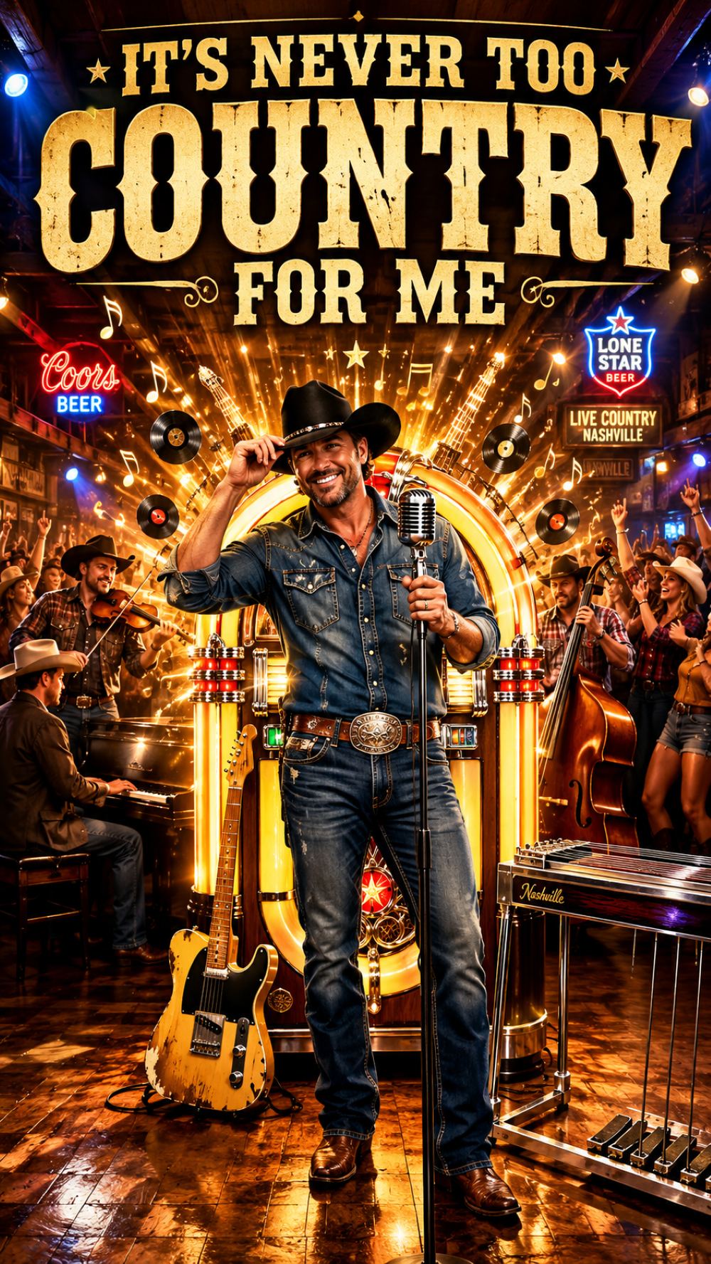 It's never too country for me-song download