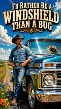 I'd rather be the windshield than a bug -song download